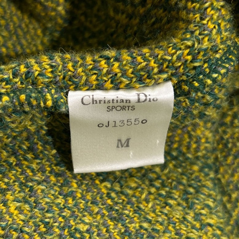 90s ビンテージ Christian Dior クリスチャンディオール 総柄 ウール