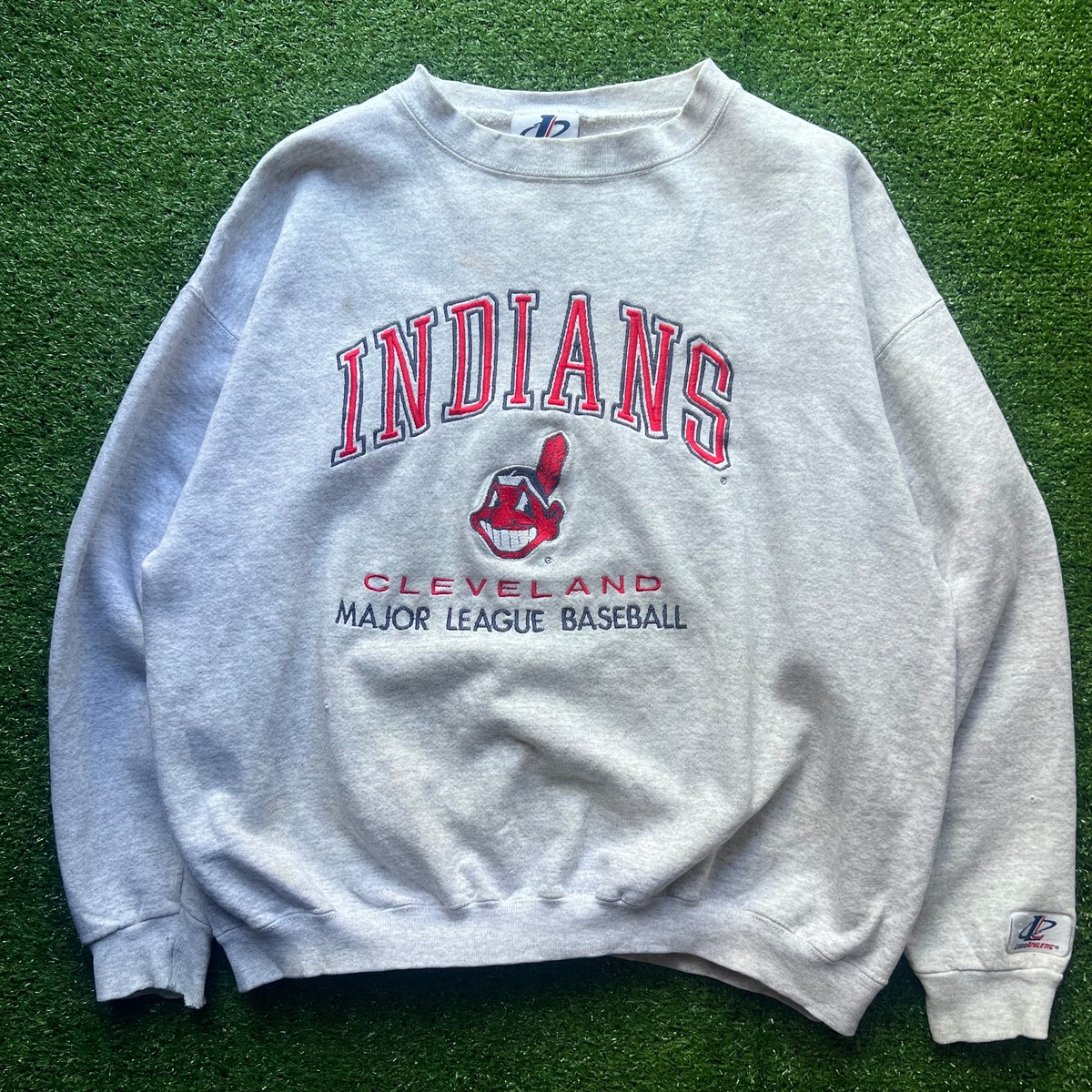 MLB 90s USA製 クリーブランド・インディアンス スウェット | 古着屋 