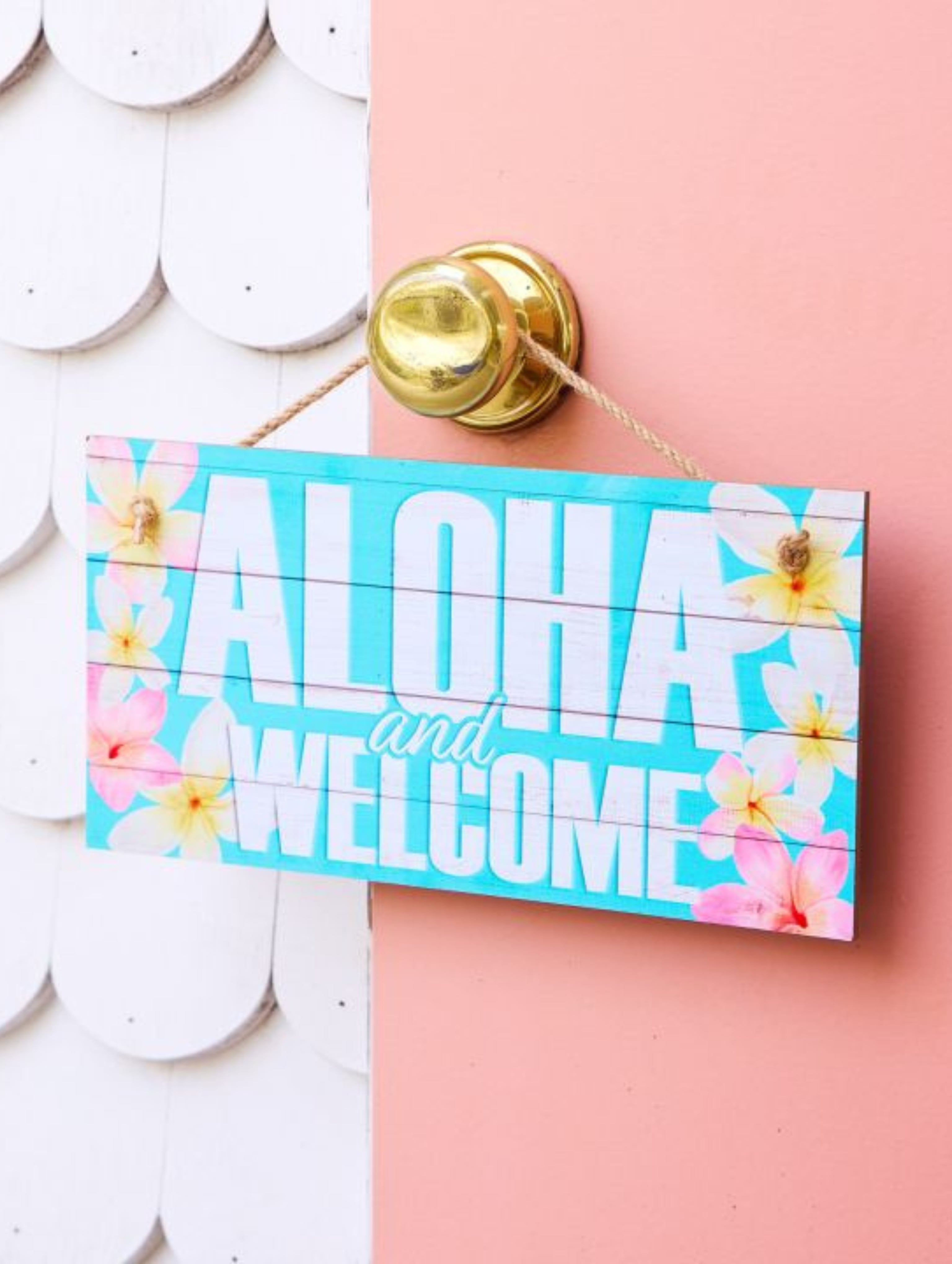 アロハサインボードM(WELCOME)