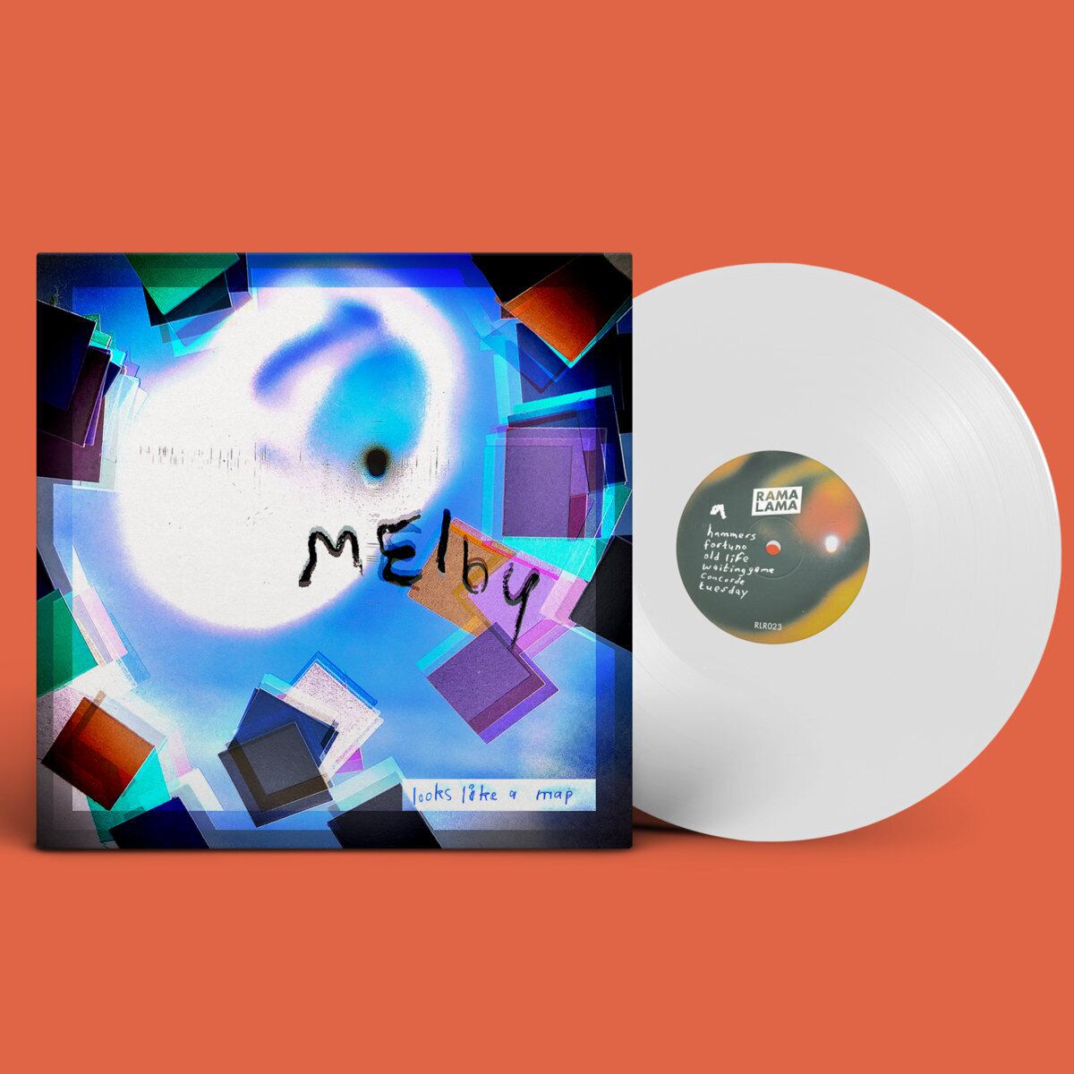 Melby / Looks like a map（500 Ltd White LP）