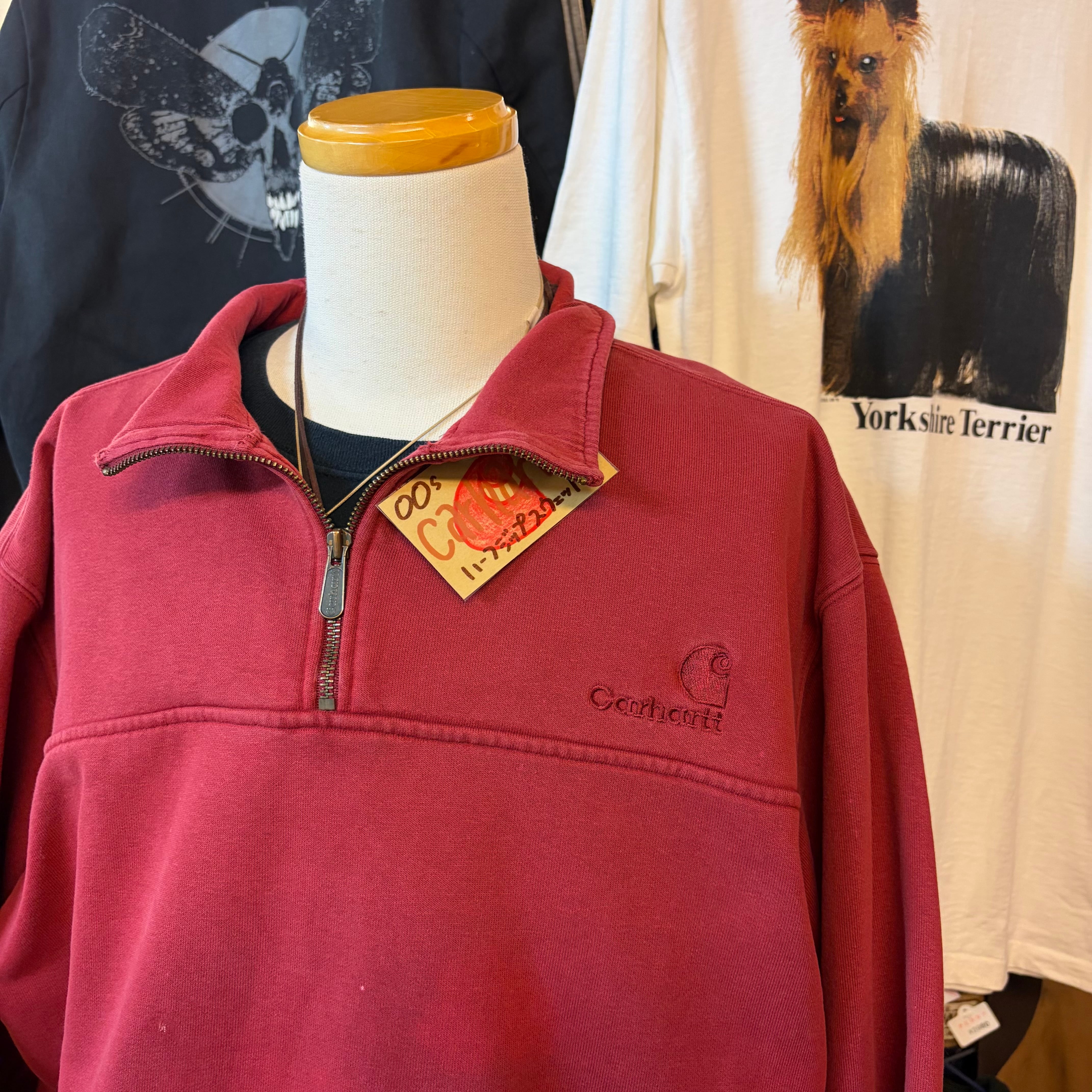 JANSPORT ハーフジップカレッジロゴスウェット | 古着屋PENNY