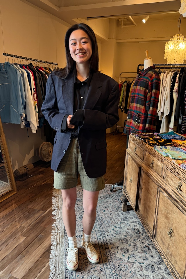 GIORGIO MORELLI ネイビージャケット