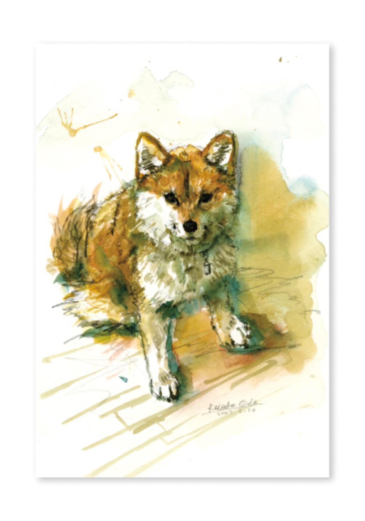 オリジナルポストカード　なんかようかわん？