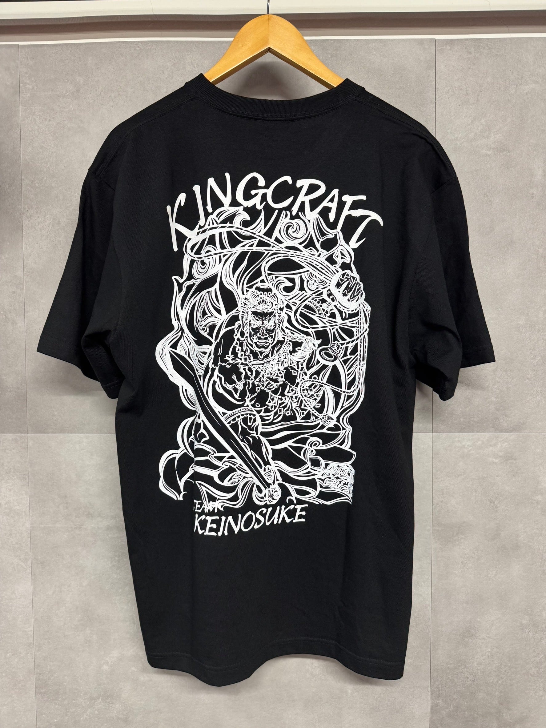 啓之輔応援Tシャツ【black】 | KINGCRAFT オフィシャルショップ