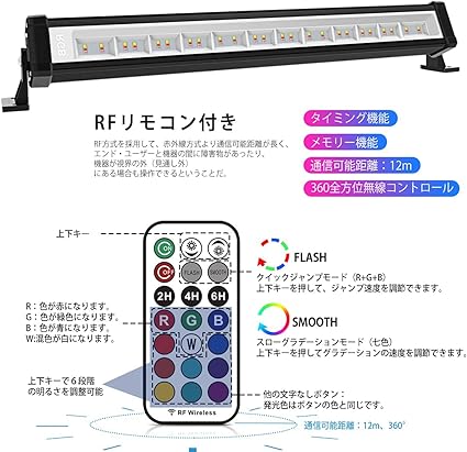 ウォールランプ 防水 防塵 リモコン付き RGB投光器 LED ライト 屋外 ウォールランプ 防水 防塵 リモコン付き RGB投光器 LED ライト 屋外