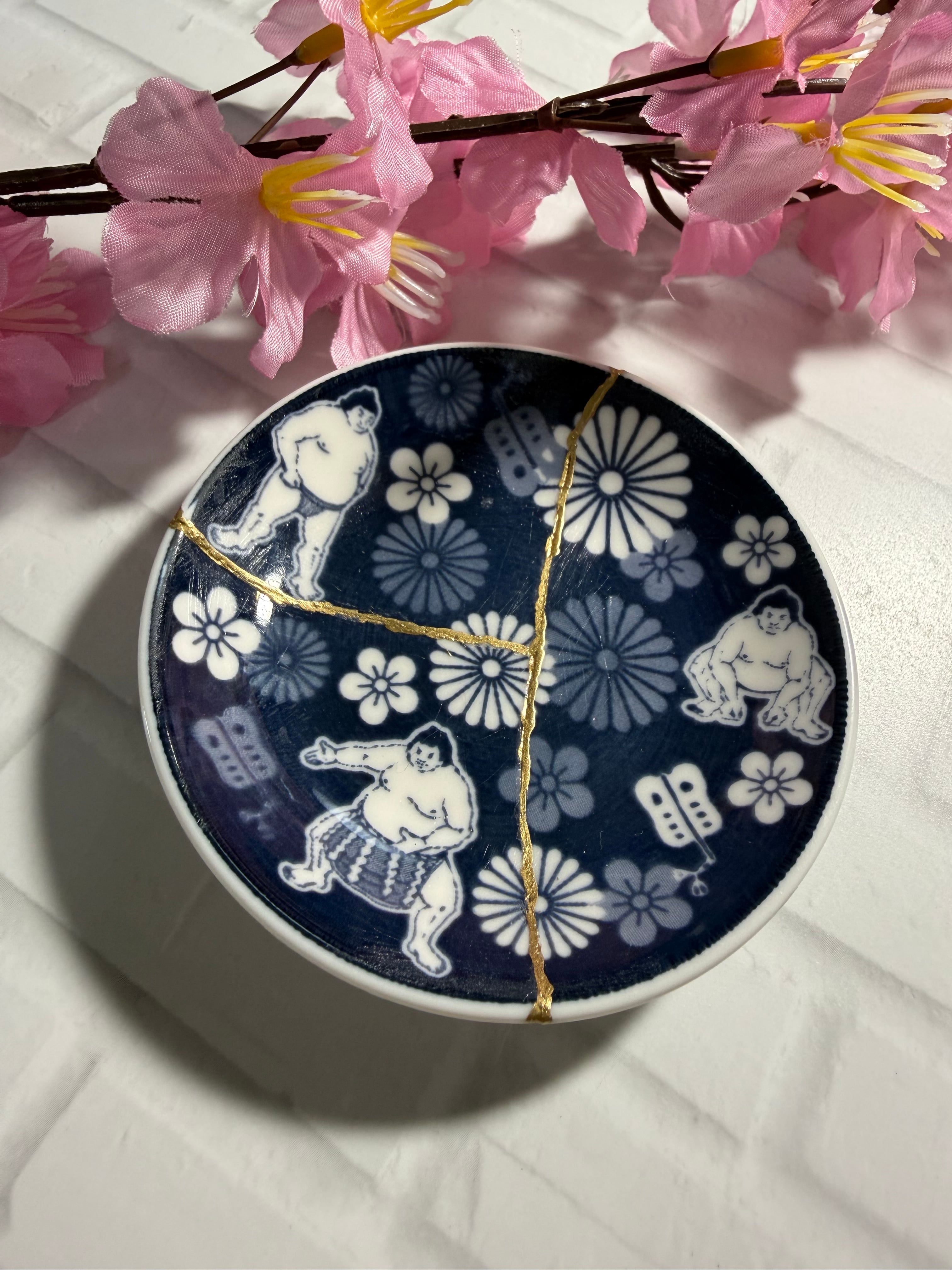 古伊万里 染付 牡丹図 蓋付き煮物碗（マルバツ入） | PAY ID