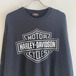 HARLEY-DAVIDSON used l/s tee SIZE:XL