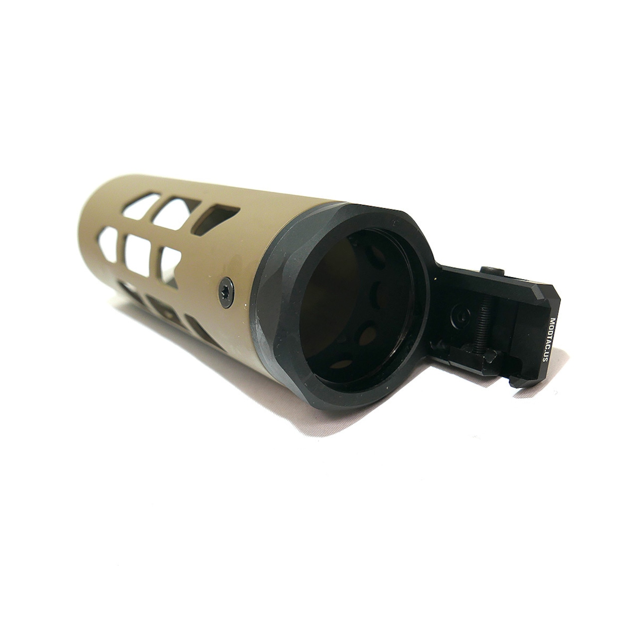 【Angrygun】MODTAC タイプ MRAC/URAC カーボンサプレッサーシールド 6.5in FDE