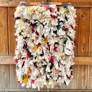 yao "India Bushy Rug L Whitish" 60cm×90cm ラグ②