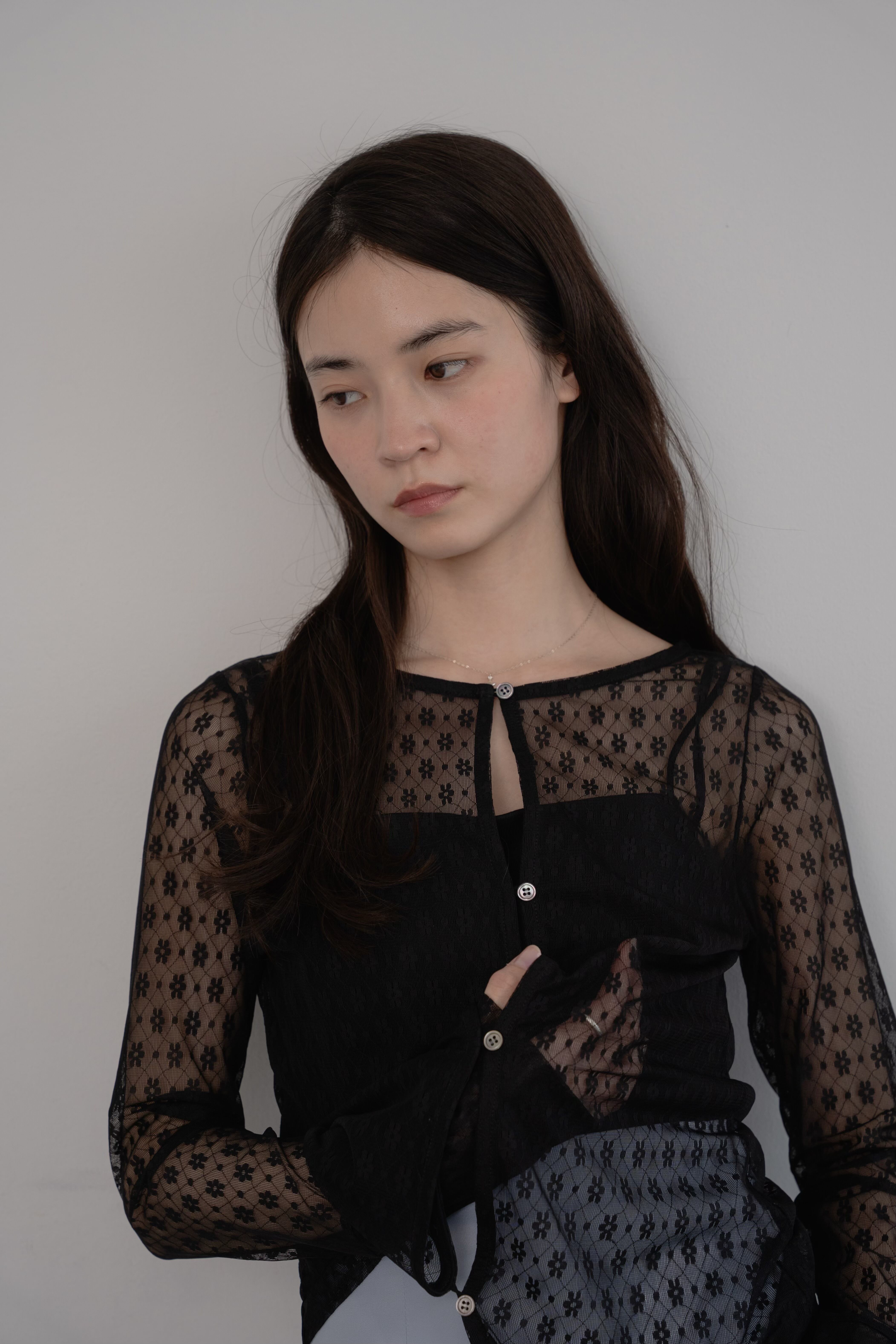 sheer lace shirt | philme