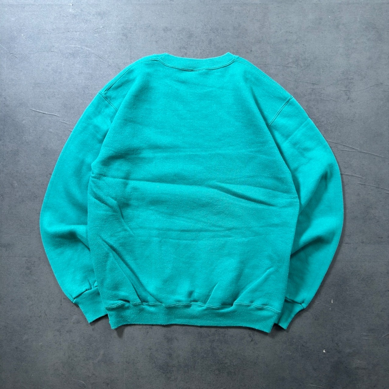 90s Russell Athletic sweatshirt solid green M 古着 - 14