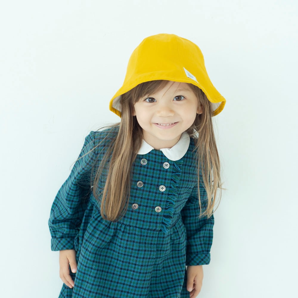 チューリップハット【イエロー】48cm 全10色 推奨年齢1歳〜5歳 | Ha10