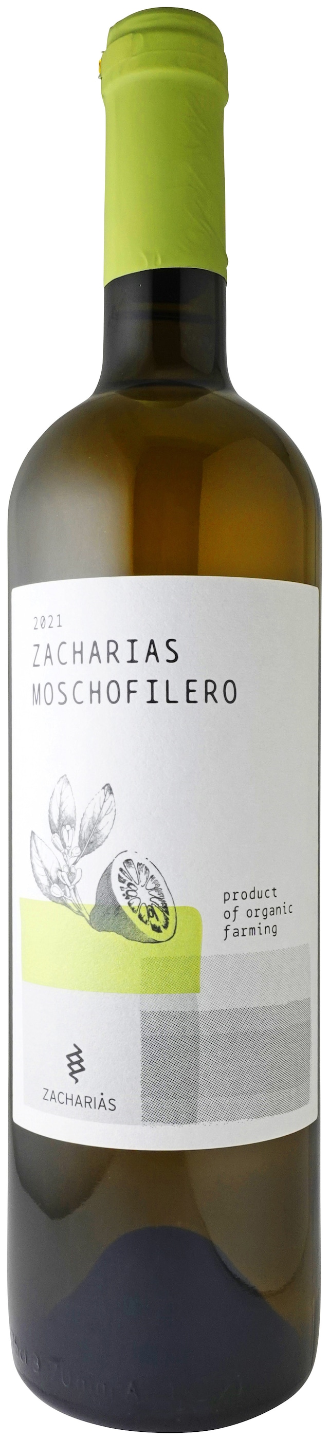 モスホフィレロ・ザシャリアス・オーガニック 21　ザシャリアス・ワイナリー　　Moschofilero Zacharias Organic　　Zacharias Winery