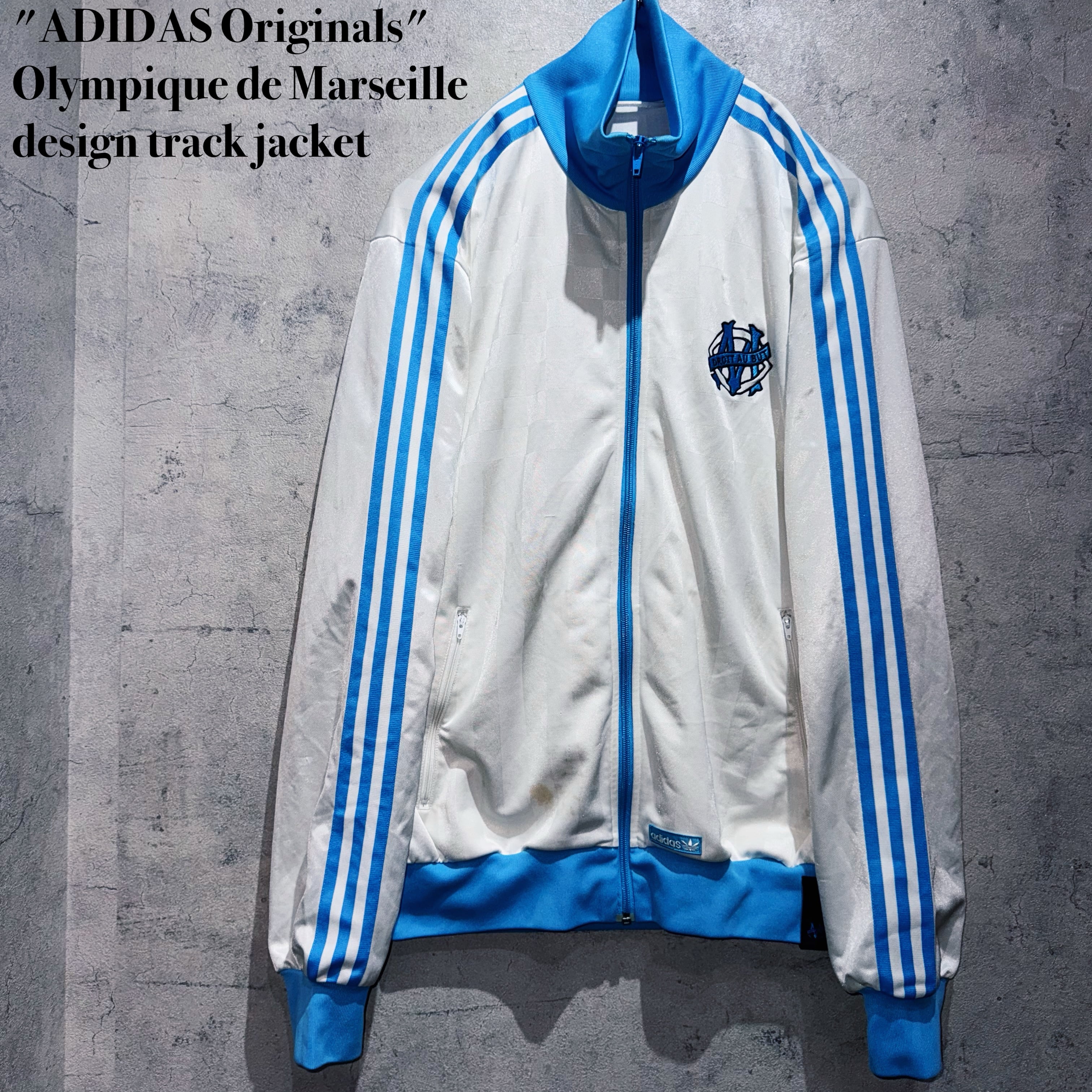 "ADIDAS Originals"Olympique de Marseille design track jacket