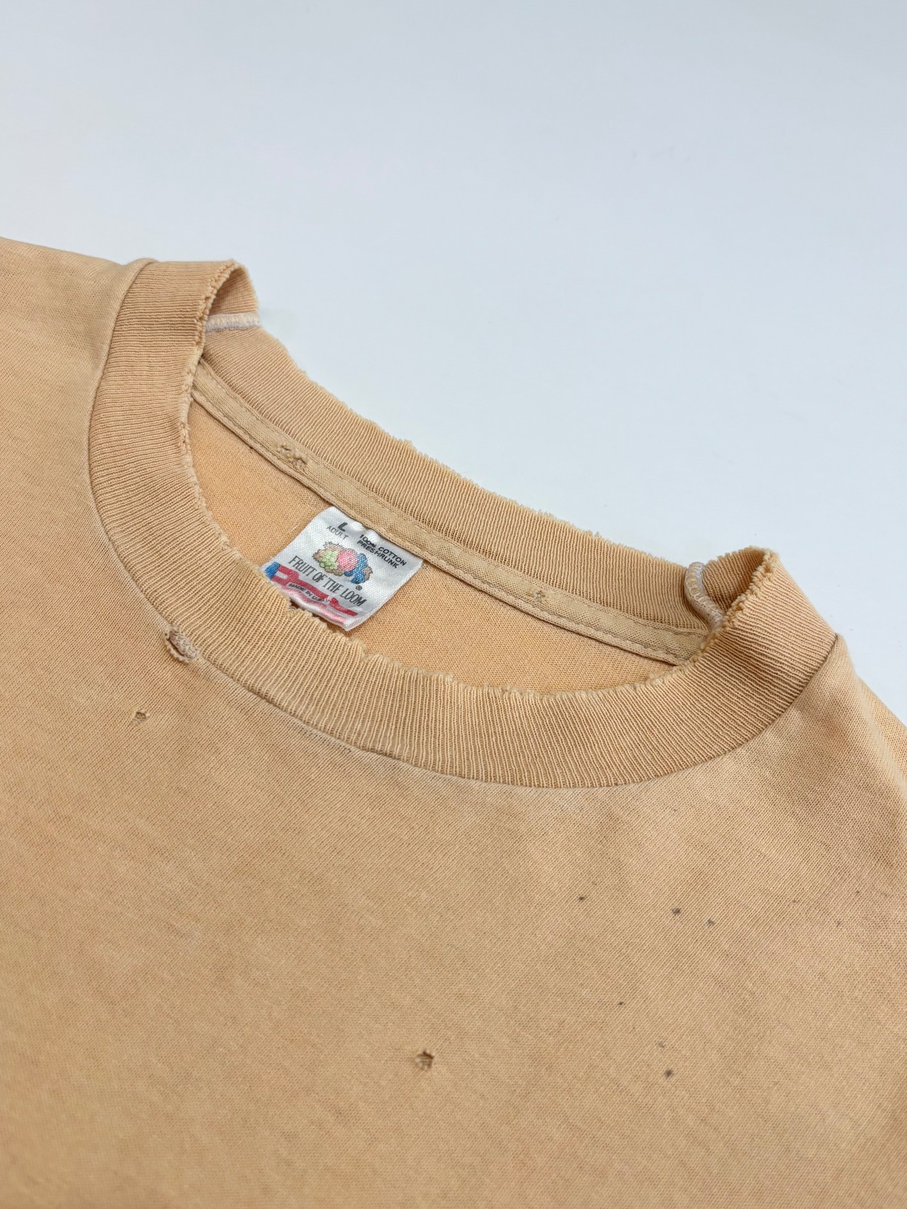 〜90s JOBLESS ANTI-WORK WEAR "SHINNING" Tee MADE IN USA Size L