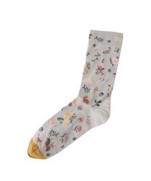 Bonne Maison/【LA ROSEE】Socks Celadon Cherub RO9-01