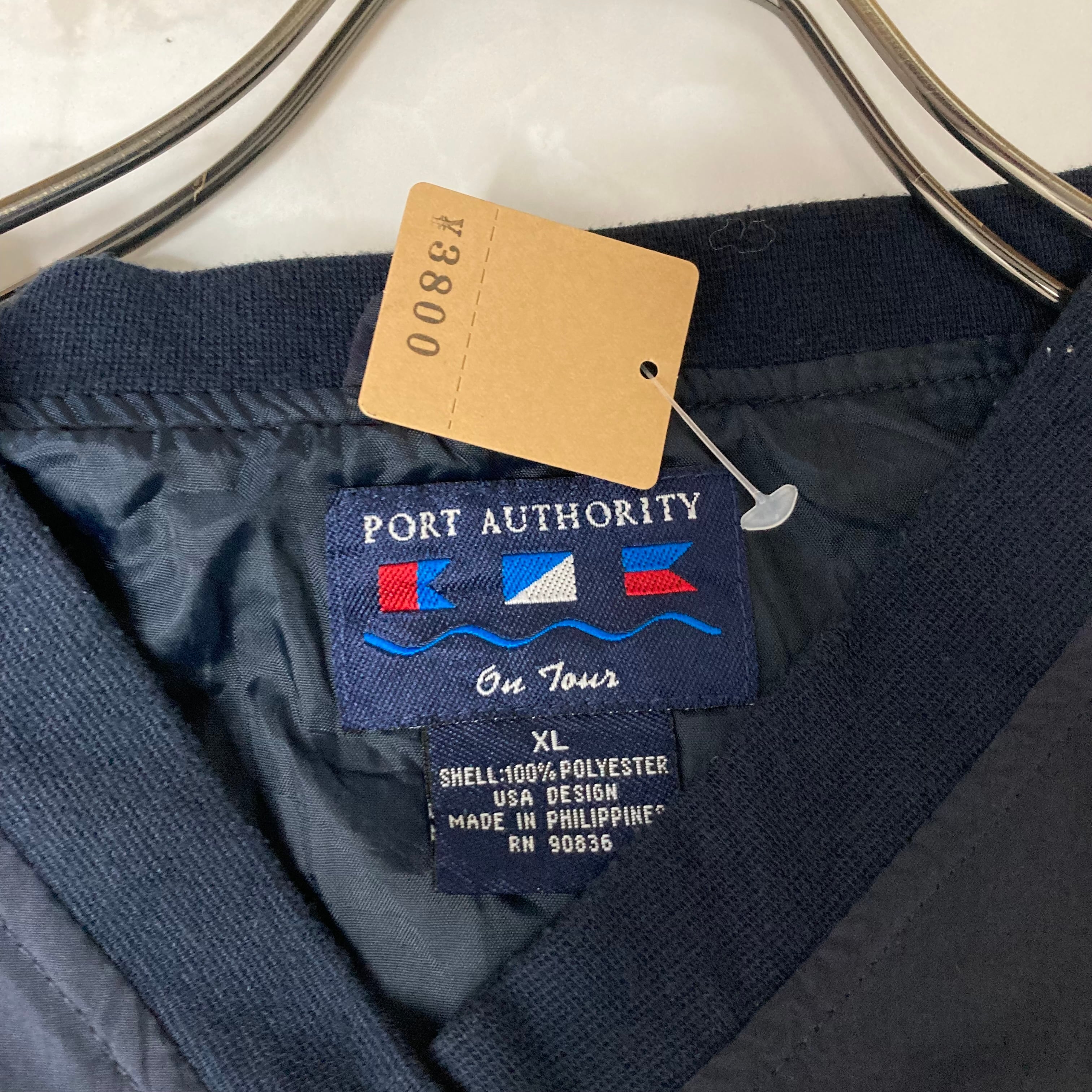 PORT AUTHORITY プルオーバージャケット XL 刺繍 ポリエステル100 