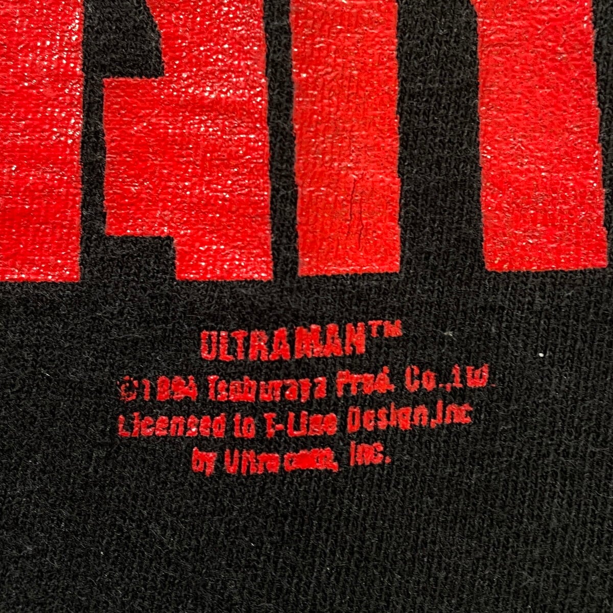 90s USA製ウルトラマンTシャツシングルステッチ円谷オフィシャル特撮