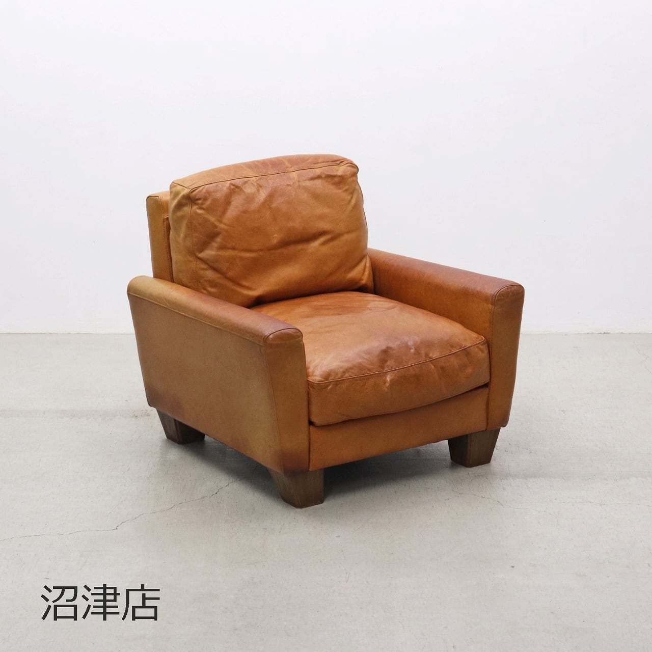 【沼津店】ACME FURNITURE アクメ ファニチャー FRESNO SOFA フレスノ ソファ 1P 1シーター 本革 レザー PKT04029
