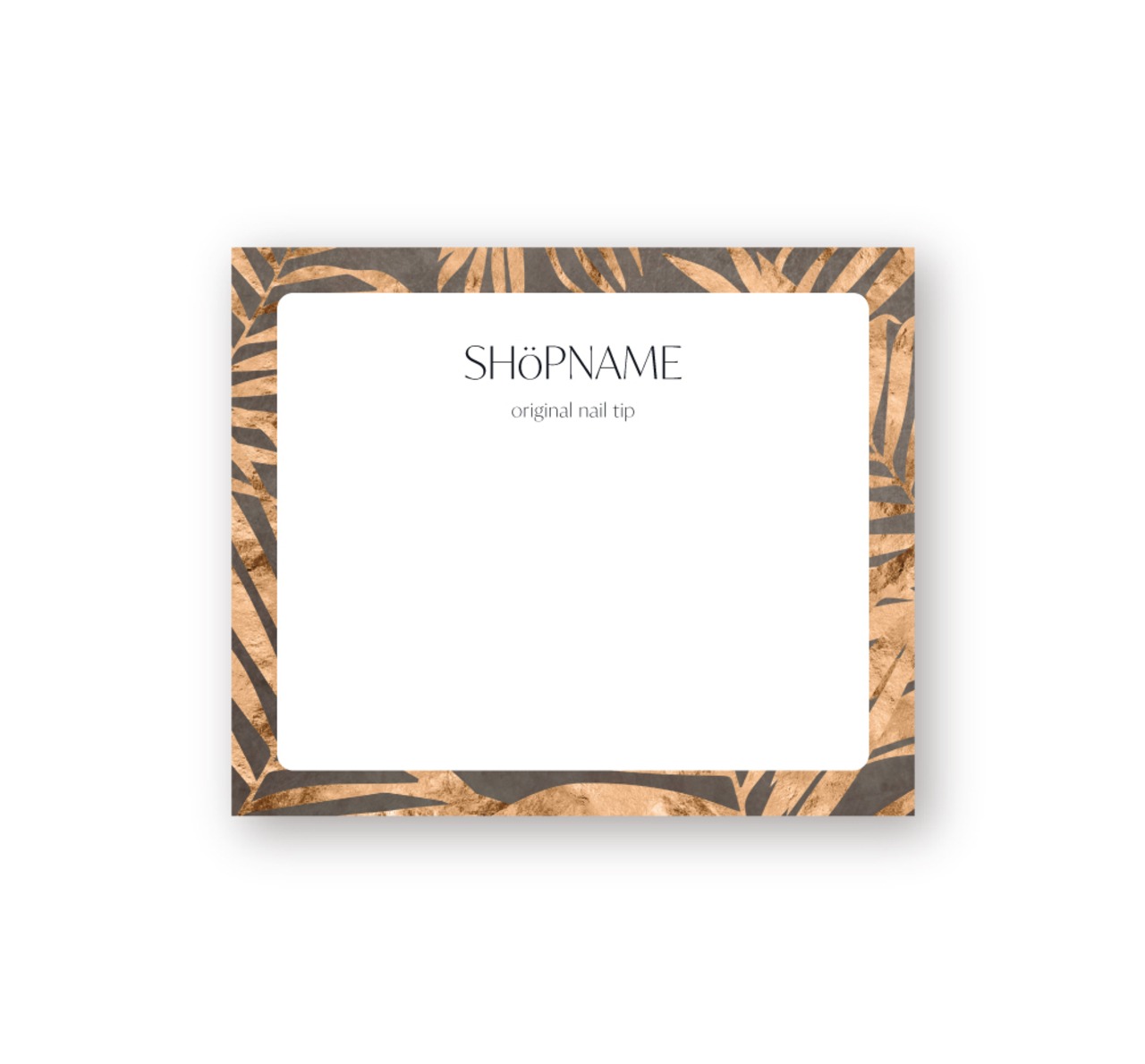 新作 ｜ ネイルチップ台紙  アクセサリー台紙  ｜ ncd_5