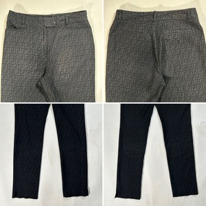 12539 カジュアルパンツ ブラック W28程度