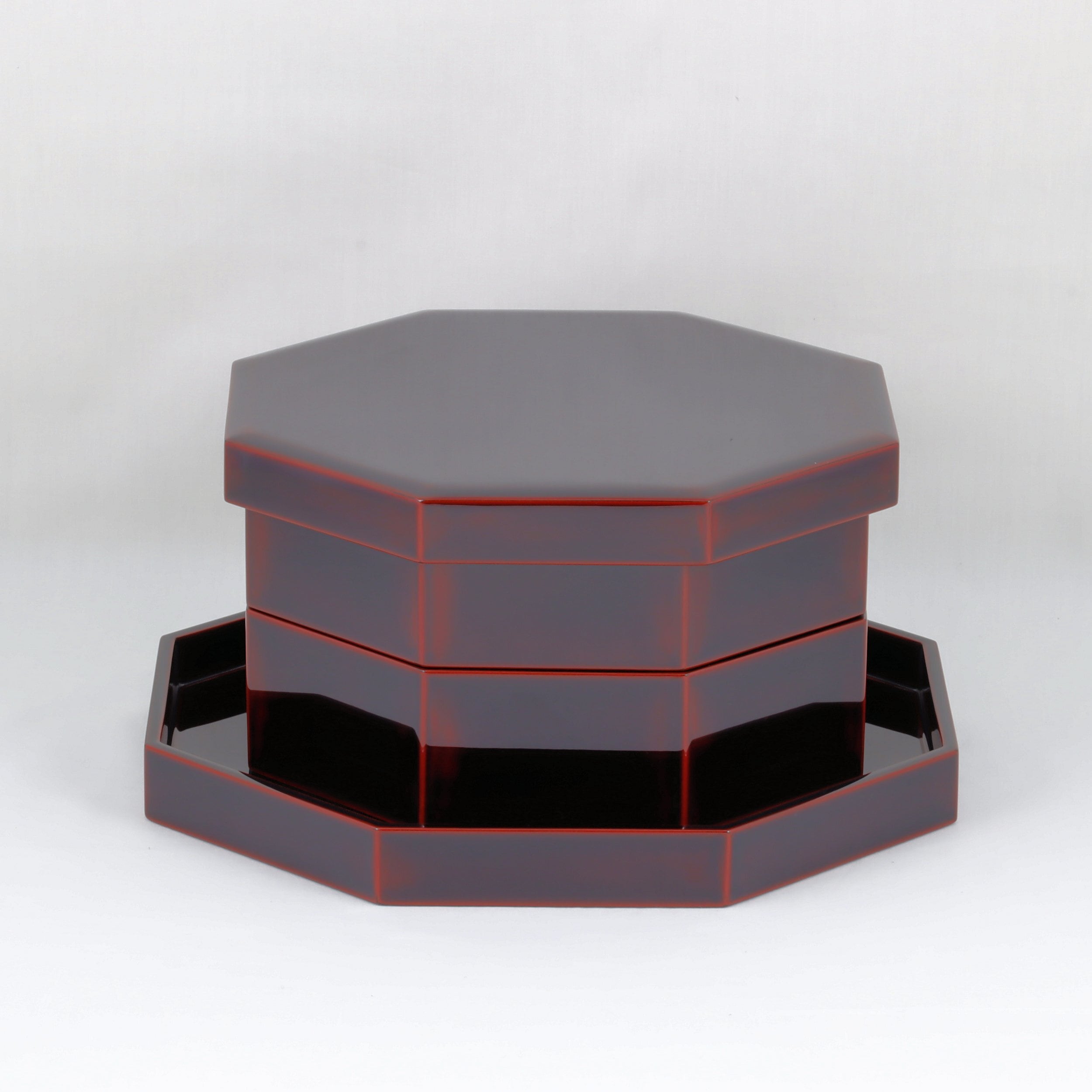 100 輪島塗 八角重 溜塗 | 輪島塗 加藤漆器店 公式オンライン 100 輪島塗 八角重 溜塗 | 輪島塗 加藤漆器店 公式オンライン