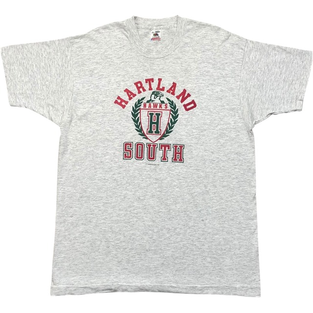 《XL》FRUIT OF THE ROOM フルーツオブザルーム Tシャツ フロントプリント シングルステッチ USA製 90年代 vintage no.8364