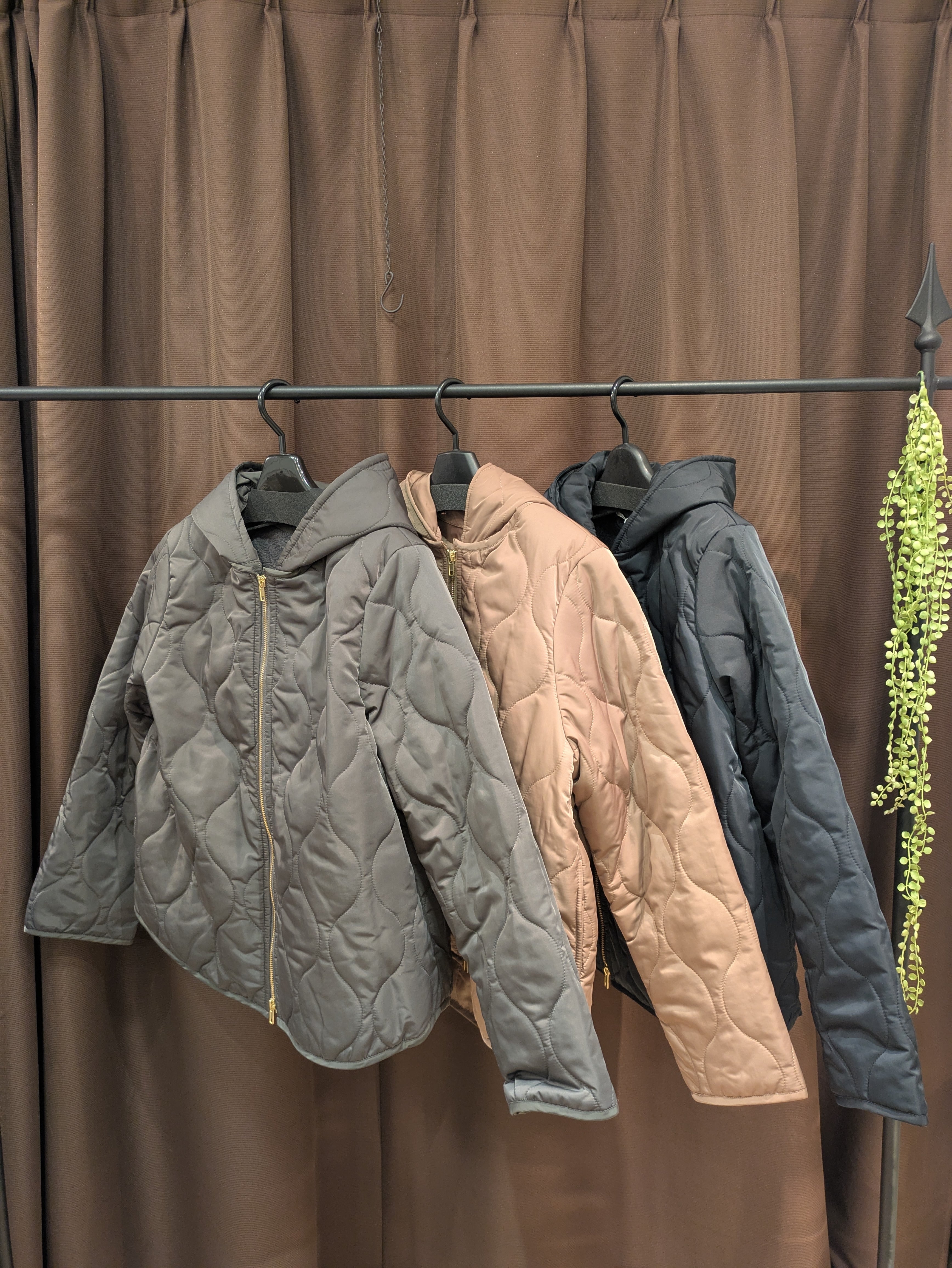 22-0120   マルチウェイ キルティングショートコート /3色