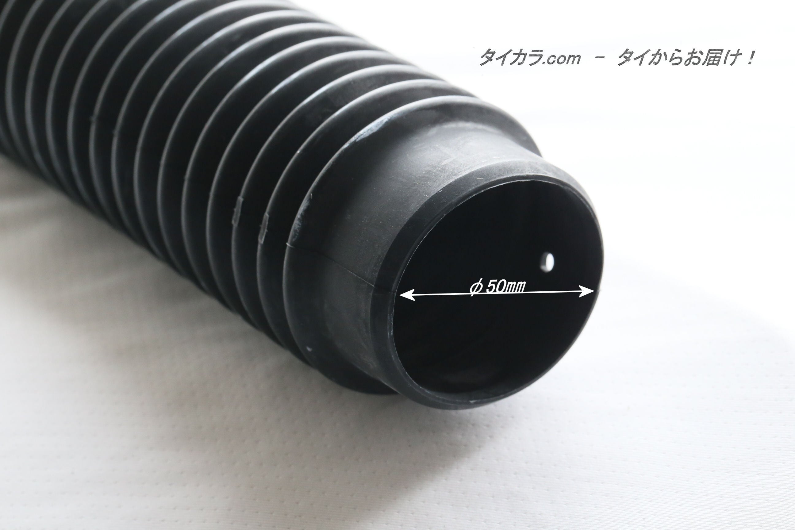 KLX125CAF フロントフォーク・ブーツ（黒）1本 純正部品 49006-0057-BD