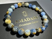 バイカラーカイヤナイトブレスレット