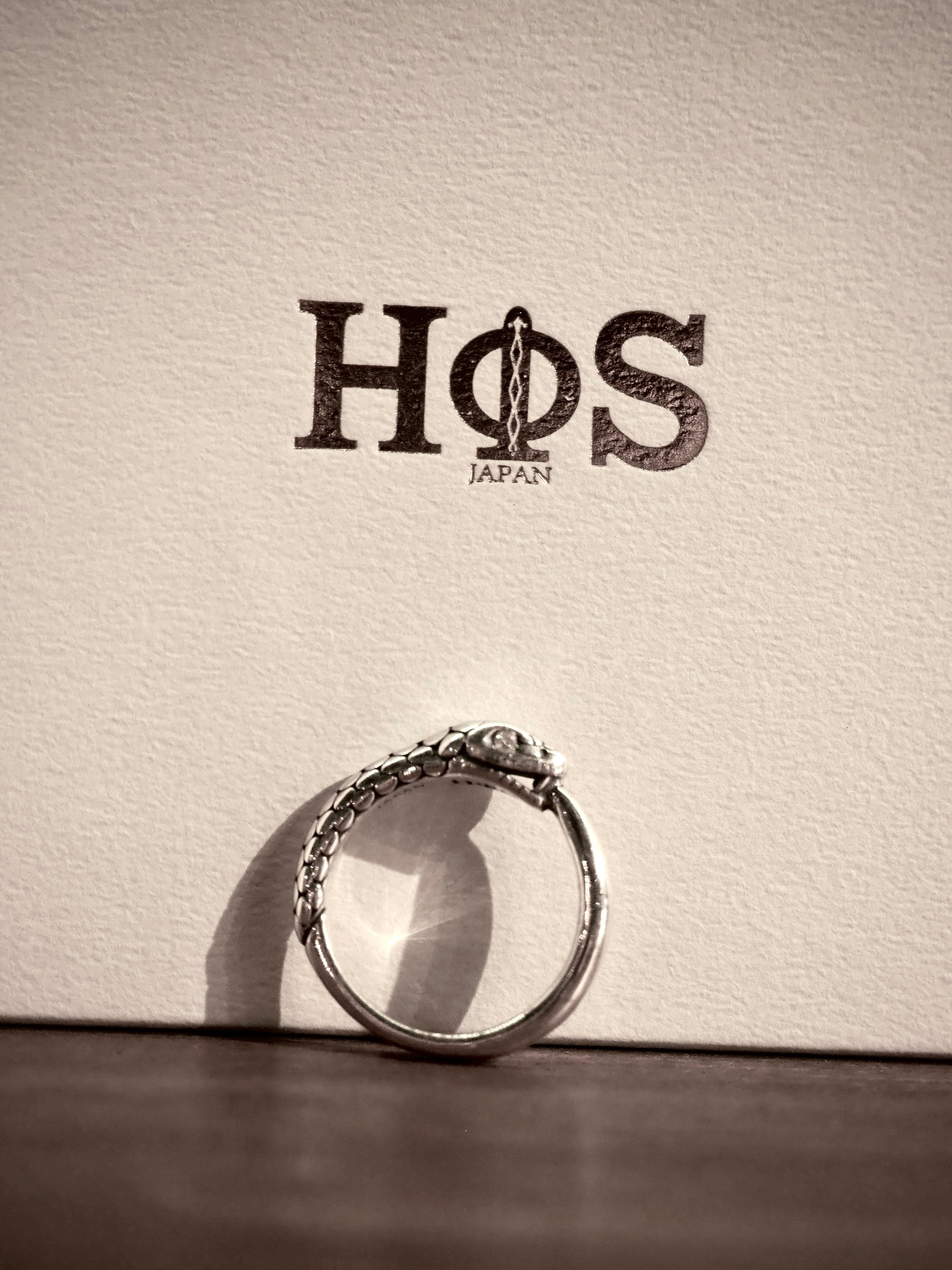 HΦS / OUROBOROS RING』シルバーリング | ANCHOR BOLT HΦS / OUROBOROS RING』シルバーリング | ANCHOR BOLT