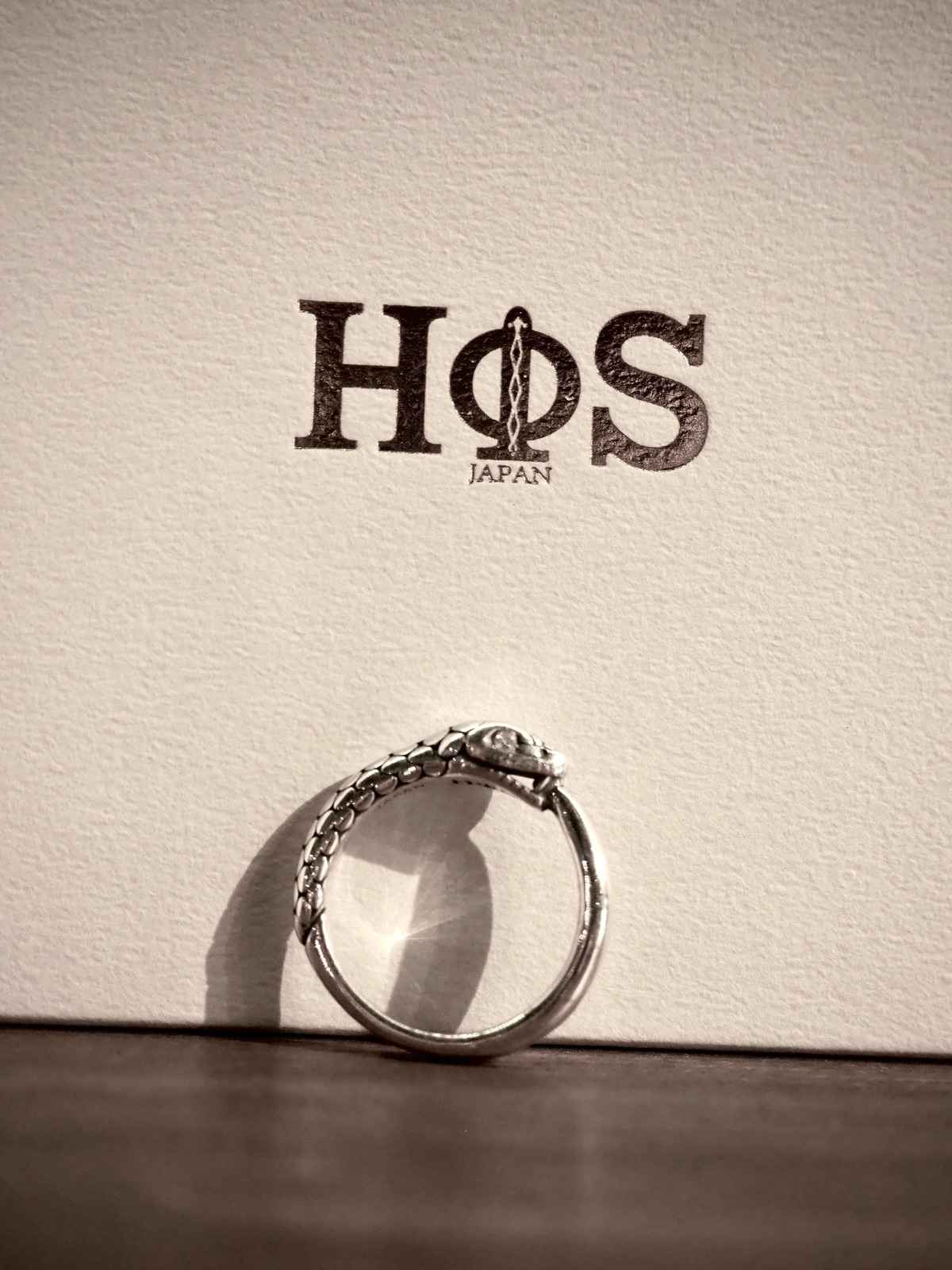 HΦS / OUROBOROS RING』シルバーリング | ANCHOR BOLT