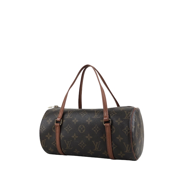 LOUIS VUITTON ルイヴィトン パピヨン26 モノグラム ハンドバッグ ブラウン レザー ロールバッグ vintage ヴィンテージ オールド dwmmh5