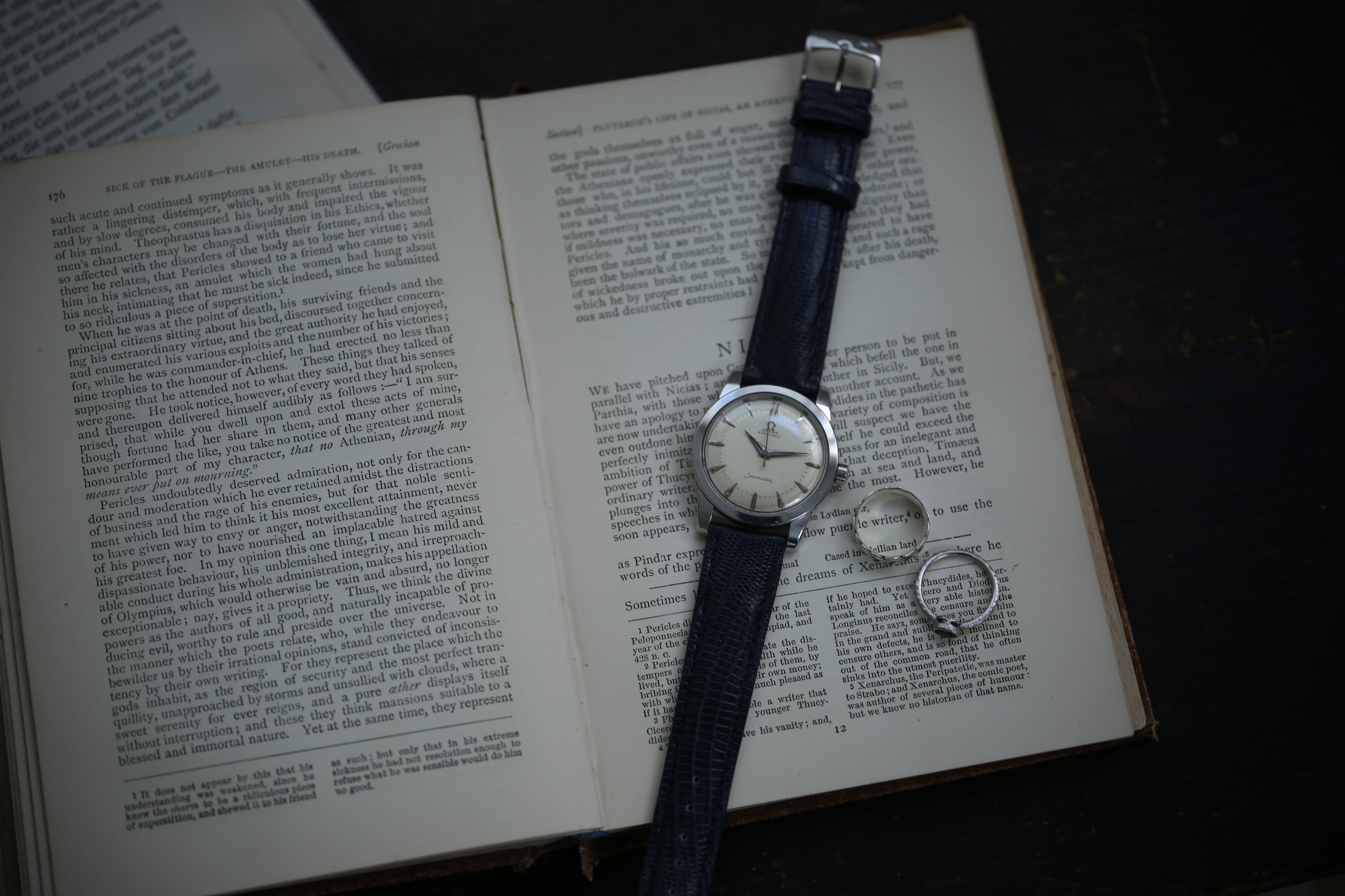 OMEGA】1952年製 オメガ シーマスター1st 飛びアラビア×ツートン