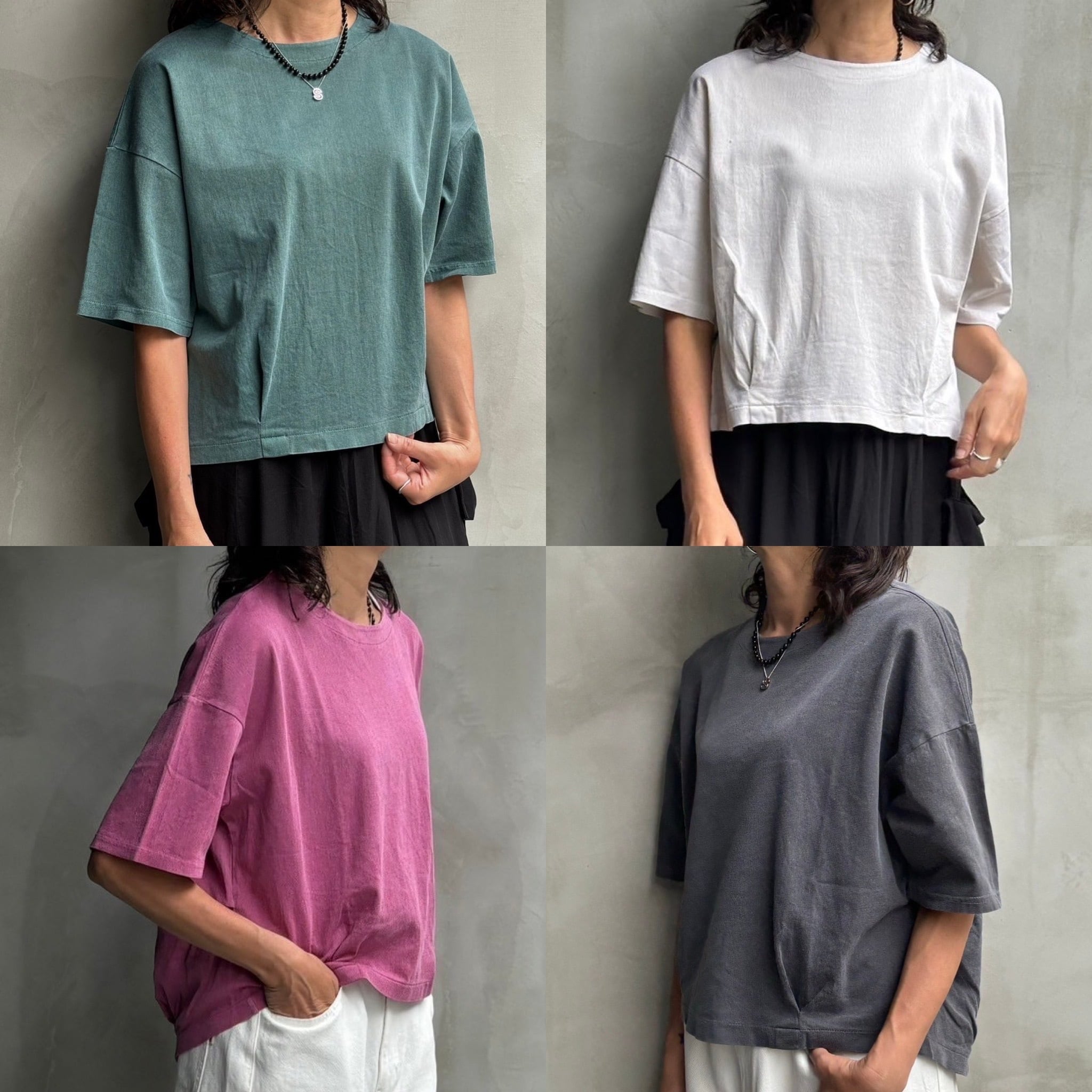 Flamingo firm】裾タックTシャツ | valance 福井｜レディース セレクト