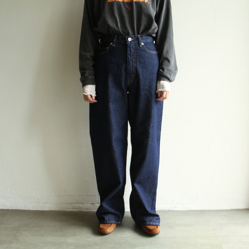 INSCRIRE  Wide denim pants