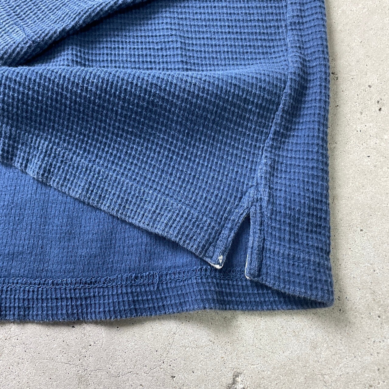 TOMMY JEANS トミージーンズ サーマル ワッフル ロングTシャツ ロンT 