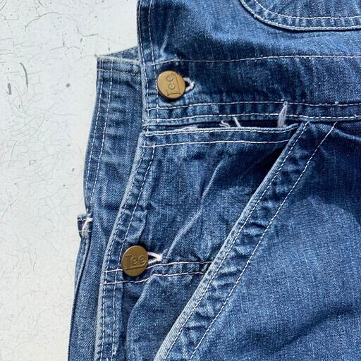 50's Lee リー 91-SB デニムオーバーオール JELT DENIM ® MR無し