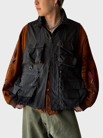 Caka】Chaos Custom Vintage Leather Jacket | PAY ID