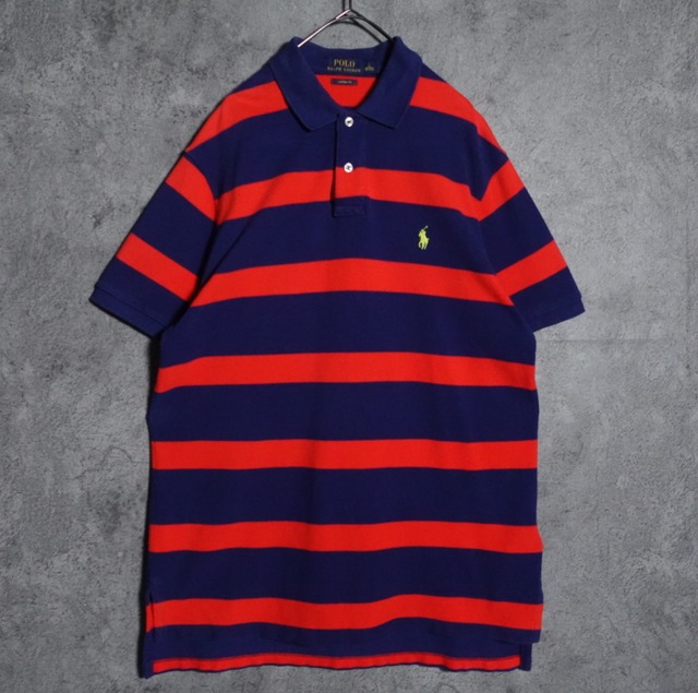 “ POLO RALRH LAUREN” Border polo shirt