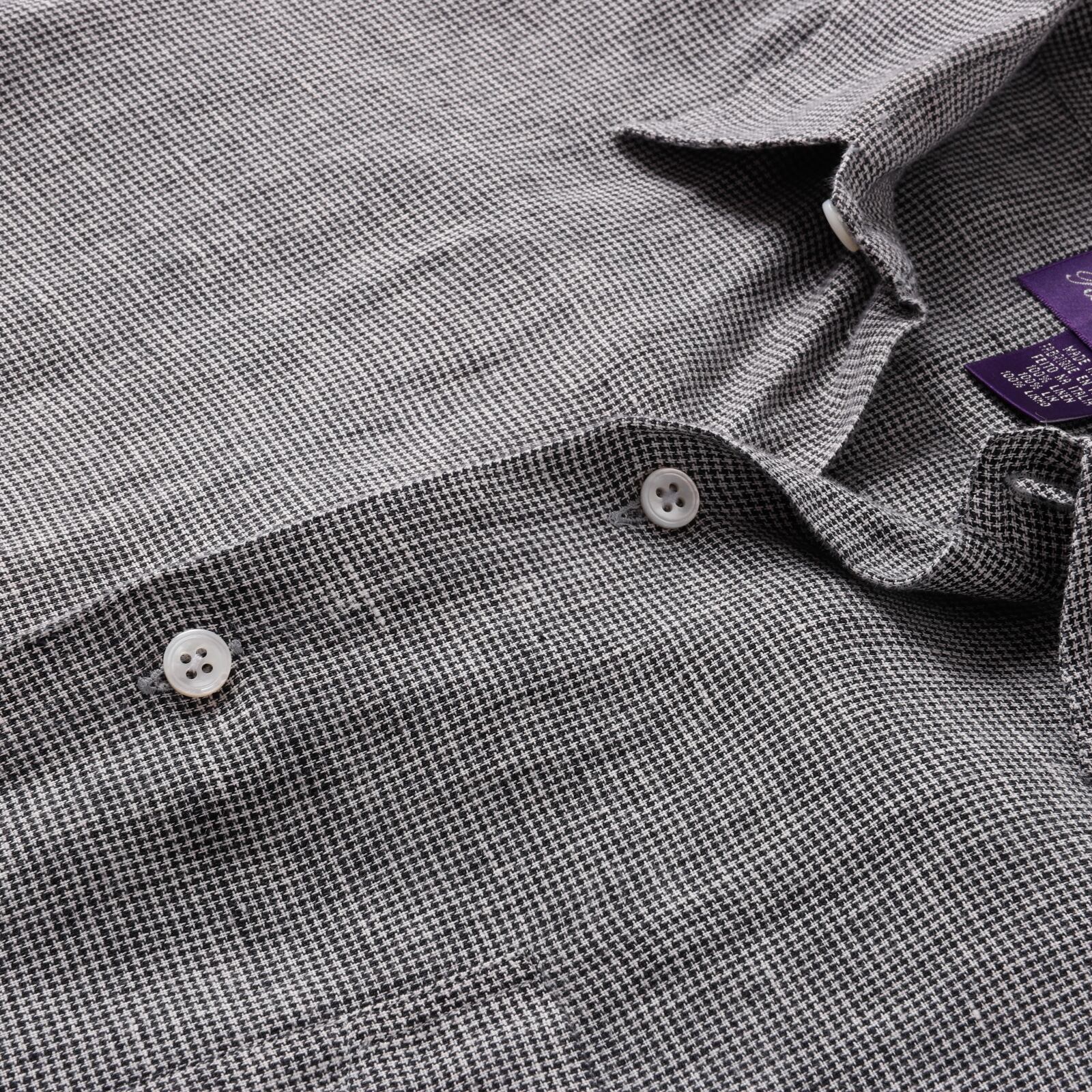 定価10万】Ralph Lauren Purple Label special linen shirt made in