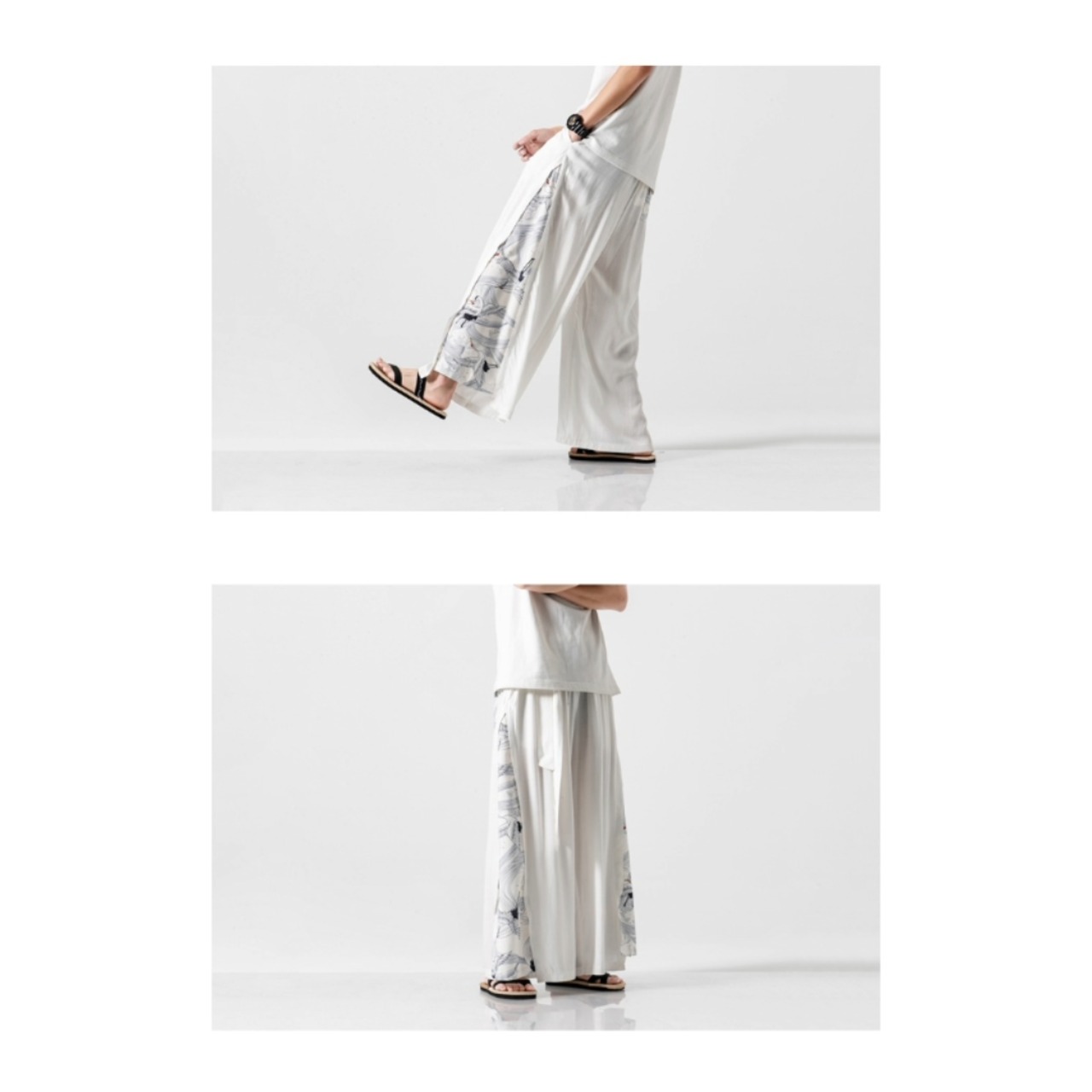 Pleated Panel Wide Pants TB2401・画像7