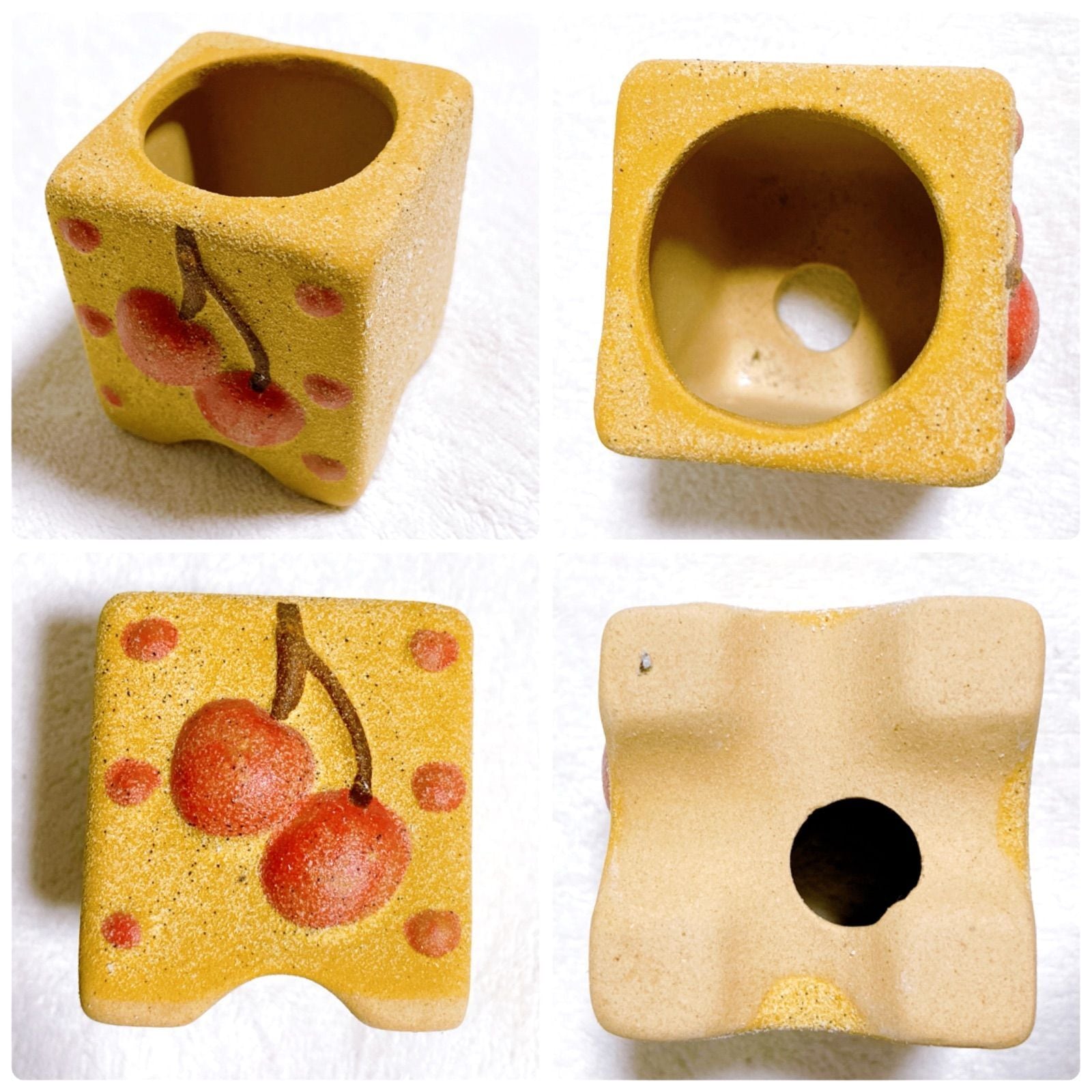 貴重なさくらんぼ絵柄鉢 オールド東洋陶器 東洋陶器 TOYOTOKI オールド