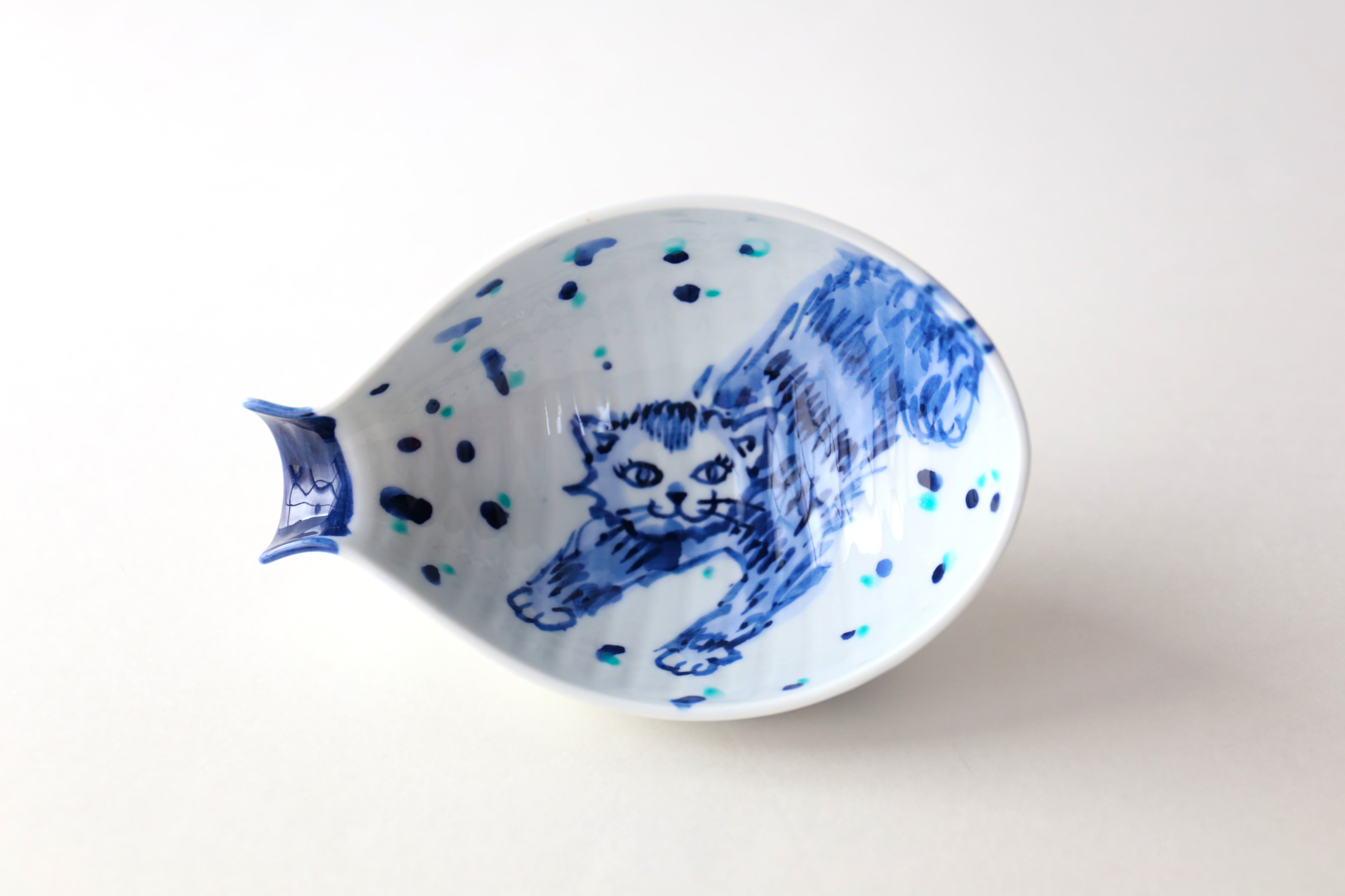 うつわやみたす　毛糸猫　プレート うつわやみたす | 東京クラフトフェスティバル