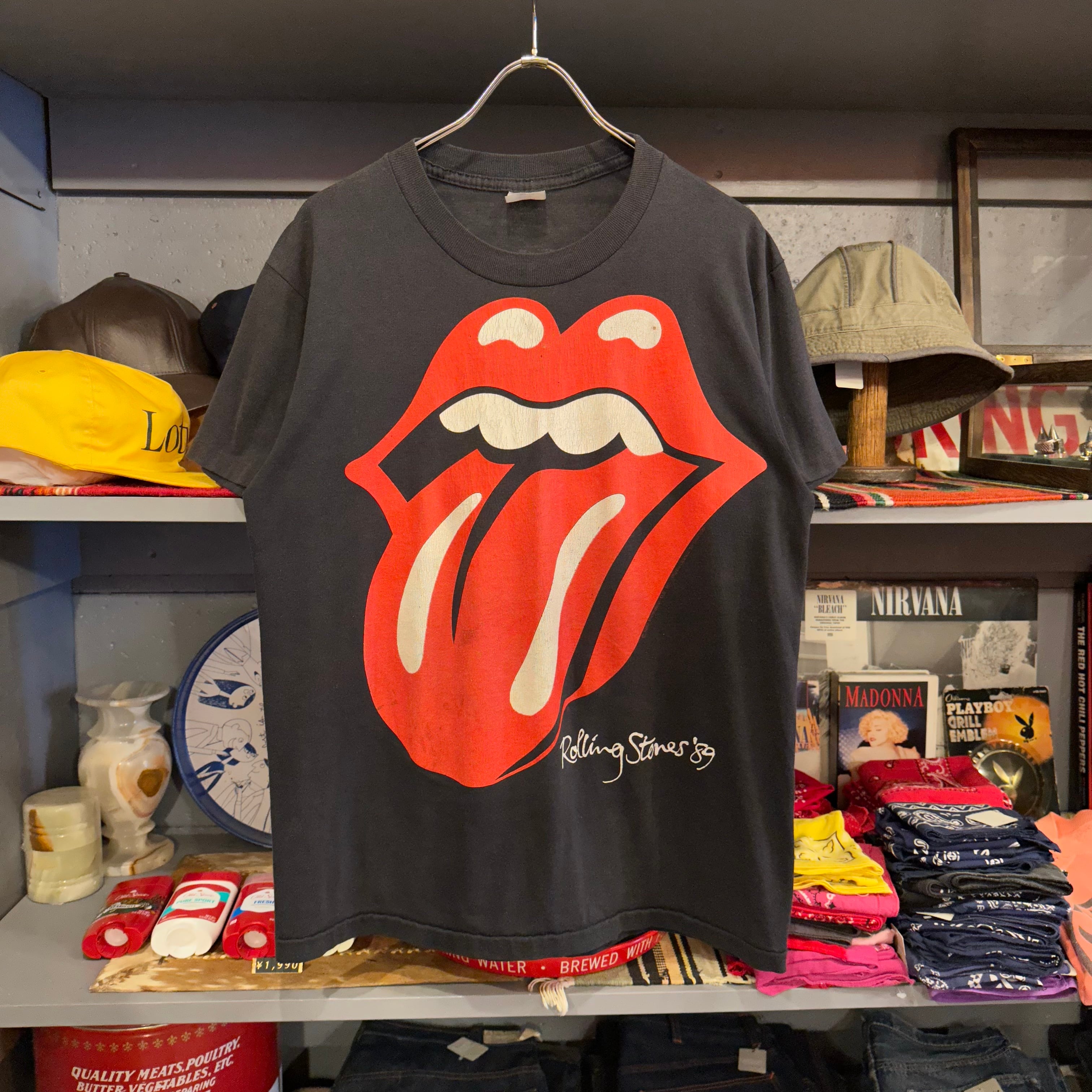 ローリングストーンズ　ロンt  vintage rolling stones