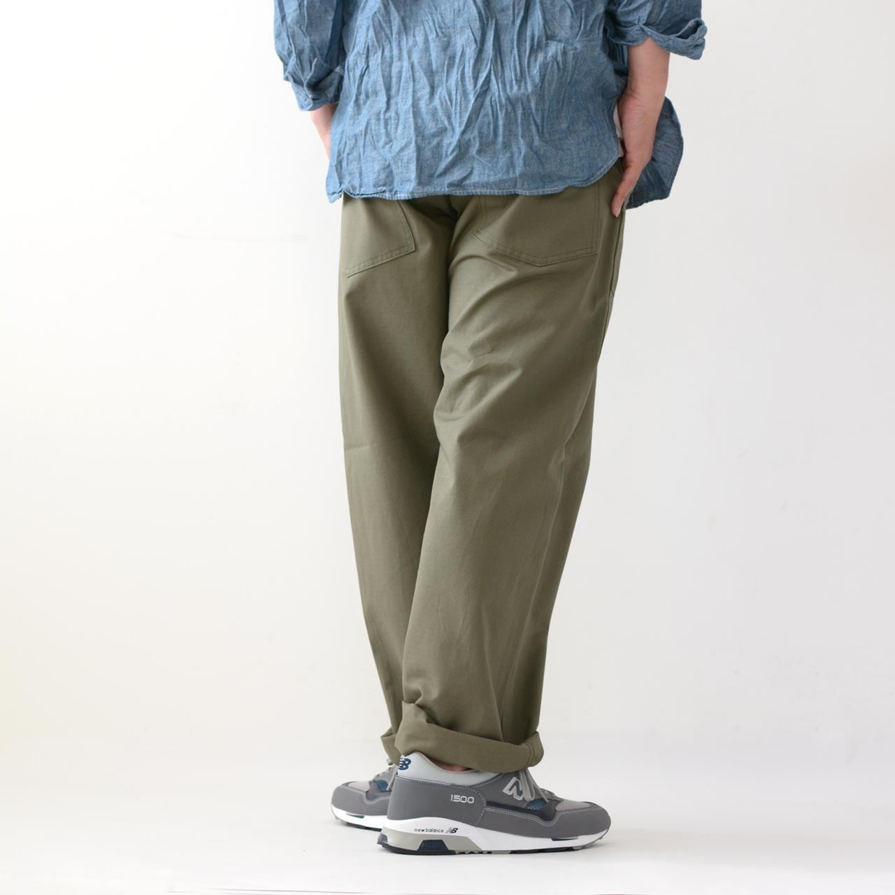 orslow [オアスロウ] U.S ARMY FATIGUE PANTS RIP STOP -ARMY GREEN
