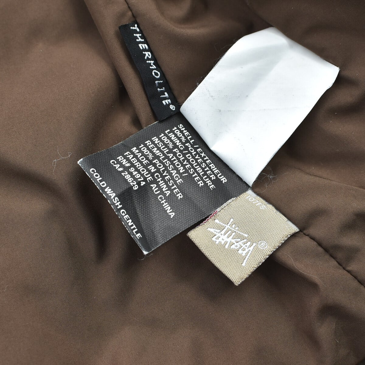 STUSSY THERMOLITE insulation check jkt | 古着屋 grin days memory