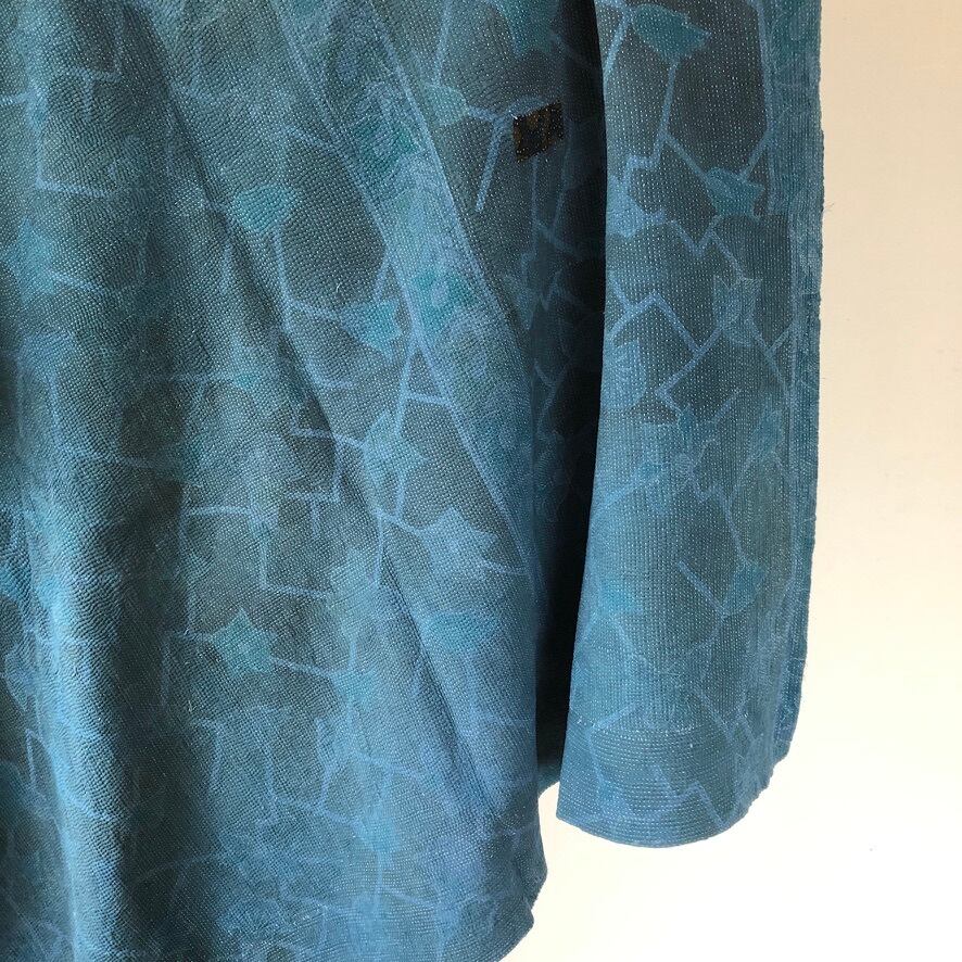vintage indigo kantha quilt インディゴカンタキルト | &kantha
