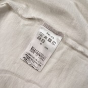 BOAT HOUSE ボートハウス ワッペン ボーダー柄 半袖Tシャツ サイズ 2 /ホワイト/キャプテンサンタ/レディース/日本製