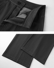 High waist wide Slacks T20408